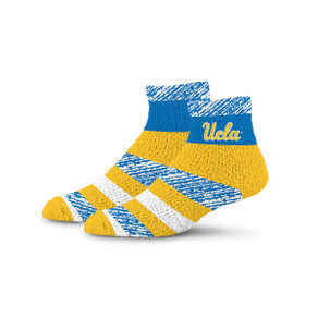 UCLA Script Striped Socks